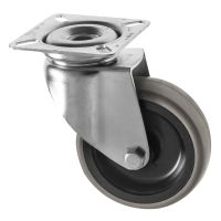 Castors with Non marking Rubber Wheel 
