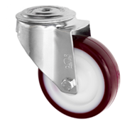 Polyurethane Bolt Hole Castors