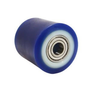 LAG 85mm Pallet Truck Wheels Soft Polyurethane Rollers 650kg Load Capacity