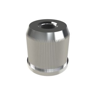 Pipe and joint racking Bushing Nut, M12 Thread for 28mm OD tube 1.2mm wall thickness