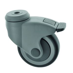 Medical Commode Braked Castors